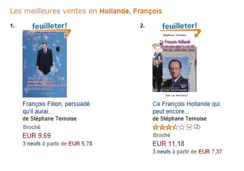François Hollande et François Fillon 4 mai 2014 